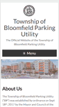 Mobile Screenshot of bloomfieldparking.org